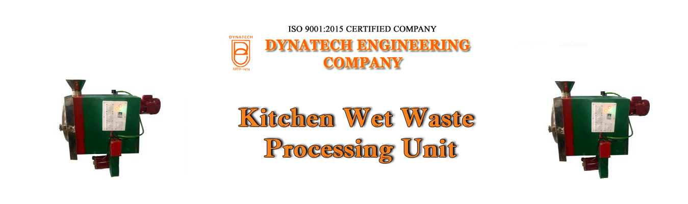 Kitchen Wet Waste Processing Unit